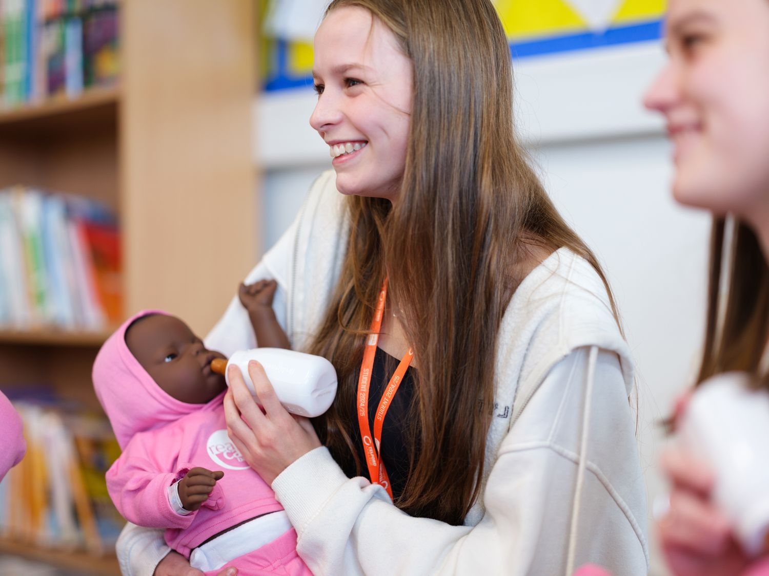 Early Years & Education students in classroom