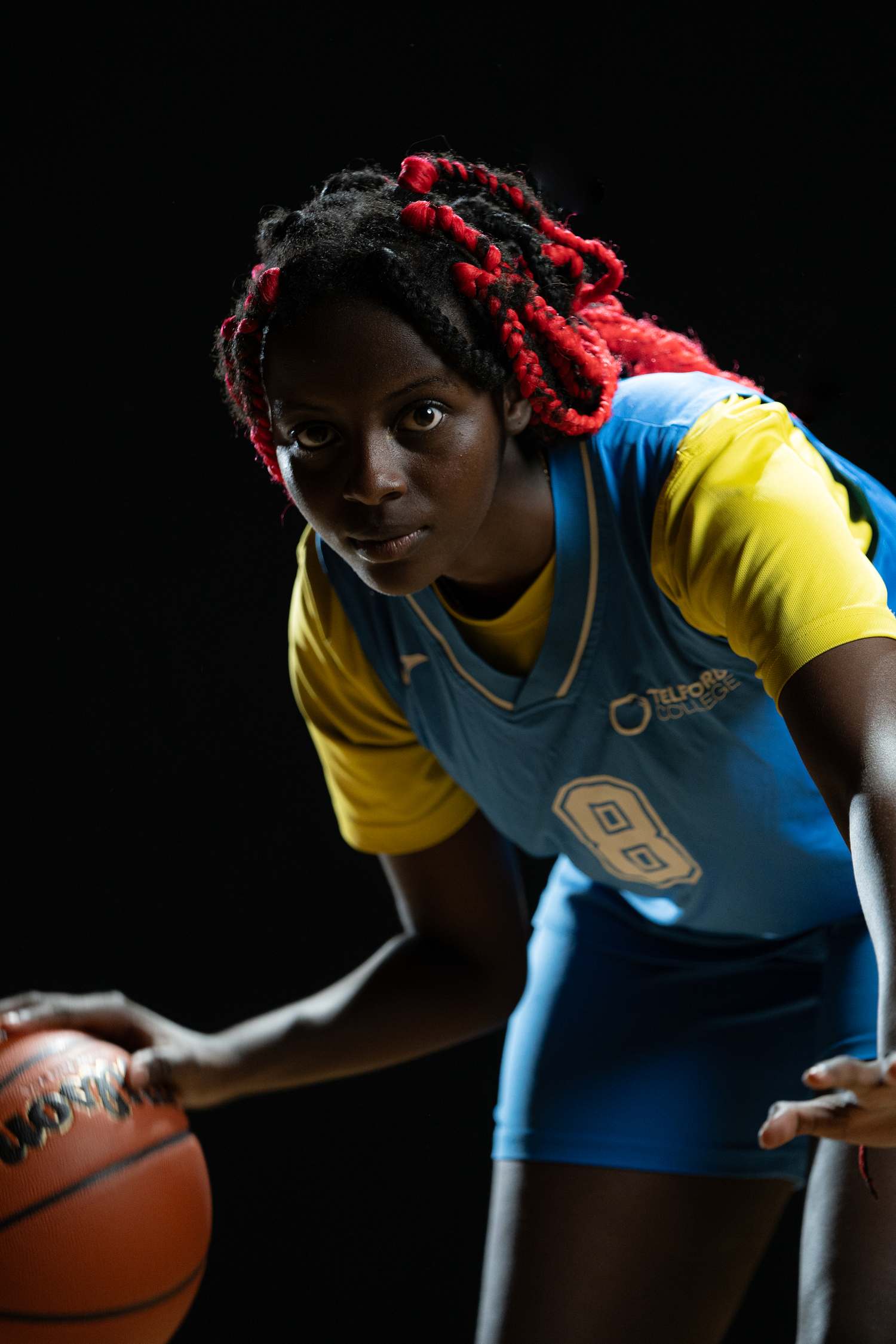 basketball player at telford college