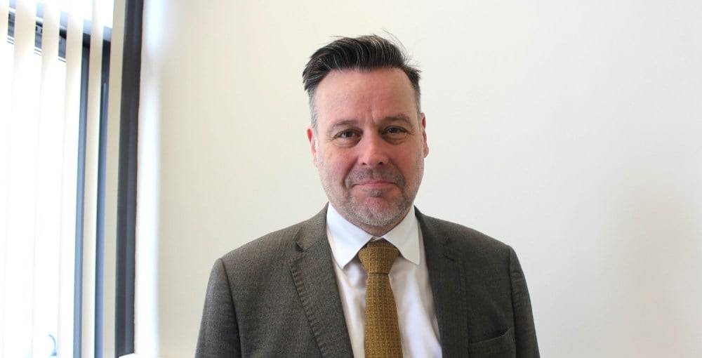 Lawrence Wood, who has been appointed new principal and chief executive at Telford College