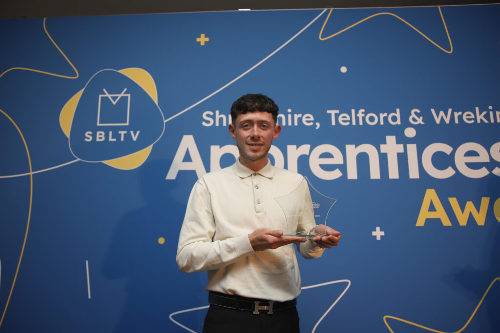 Luke Courtnell, Telford & Wrekin apprentice of the year