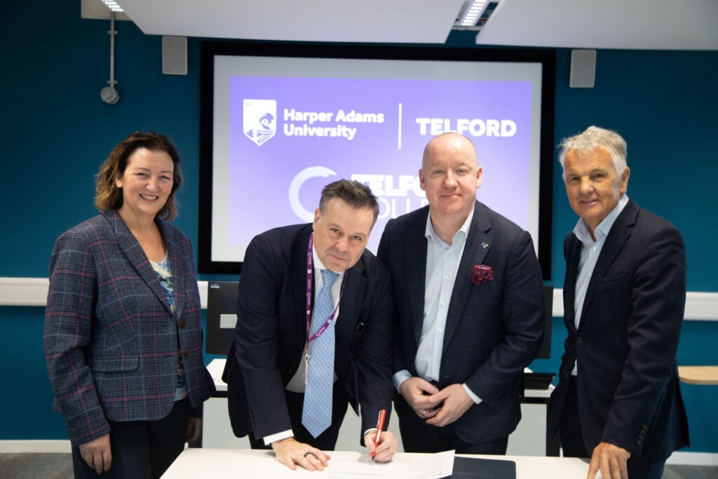 MOU Signing Harper Adams