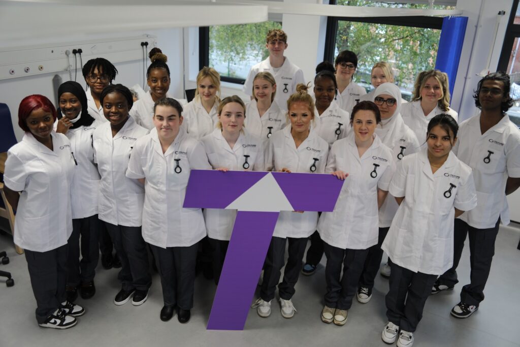 T-Level health students