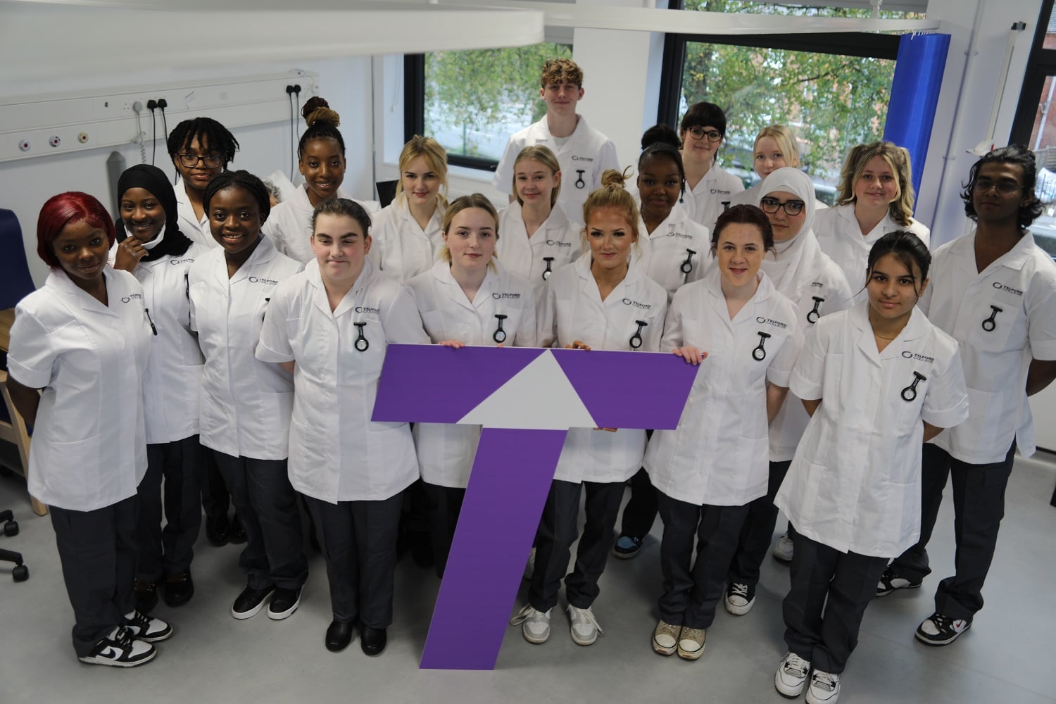 T-Level health students