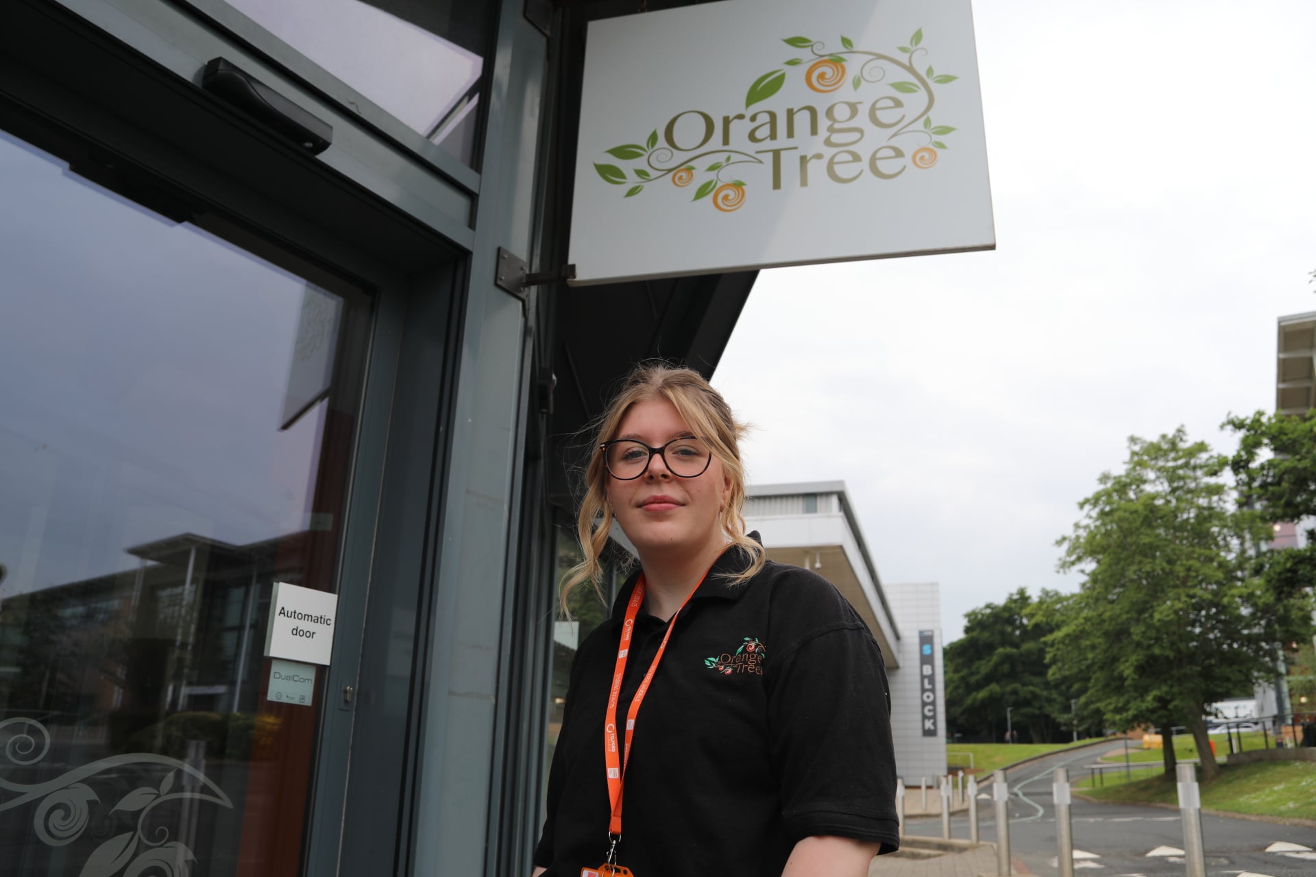 Catering student Darcie Brookes