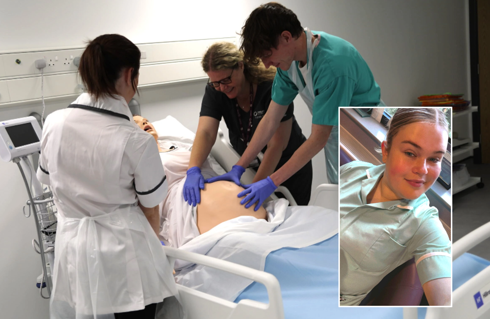Phoebe Knowles, nursing associate apprentice at Telford College