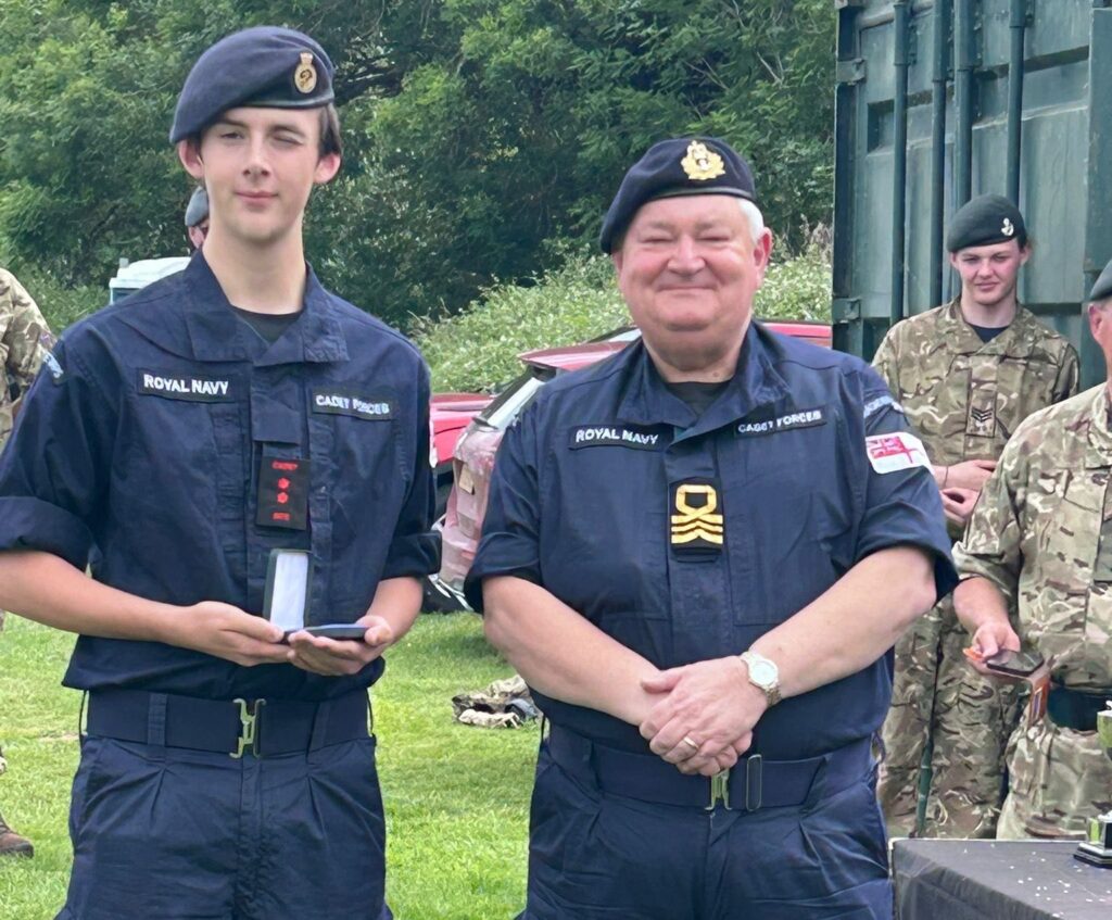 Hayden Gibbins, Sea Cadet