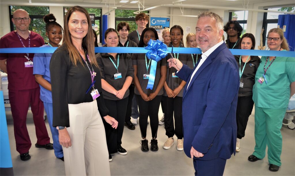 The opening of the clinical skills centre