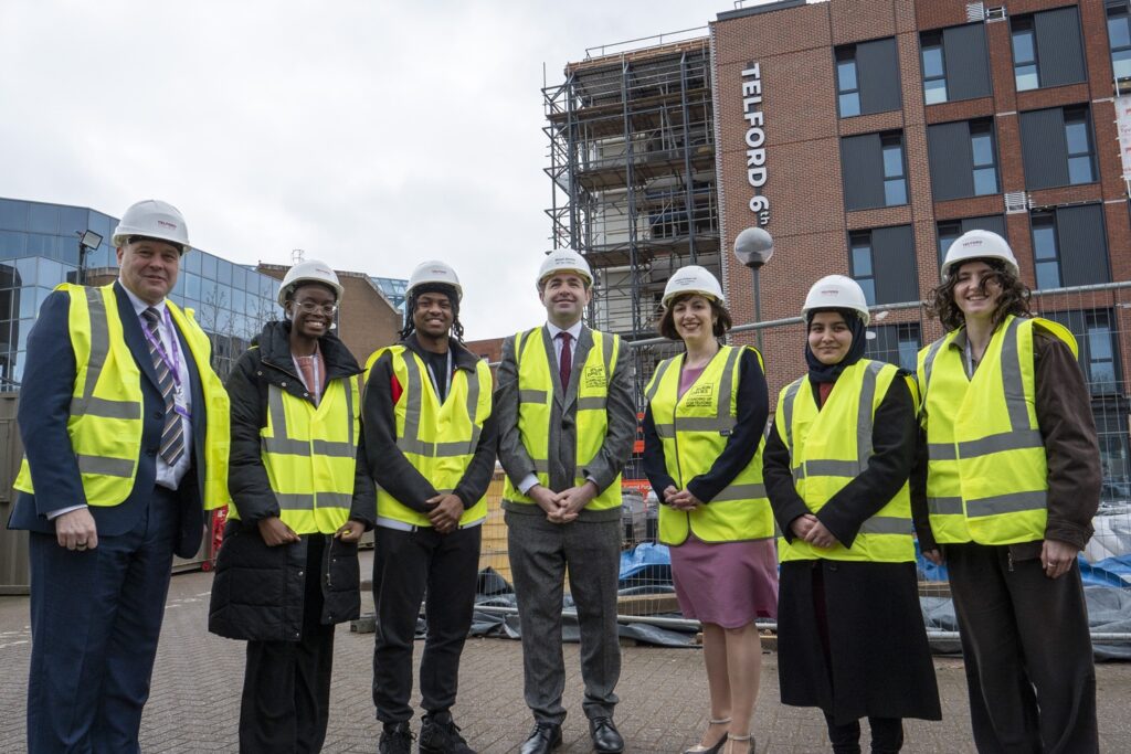 Education Secretary at Telford College's new sixth form centre