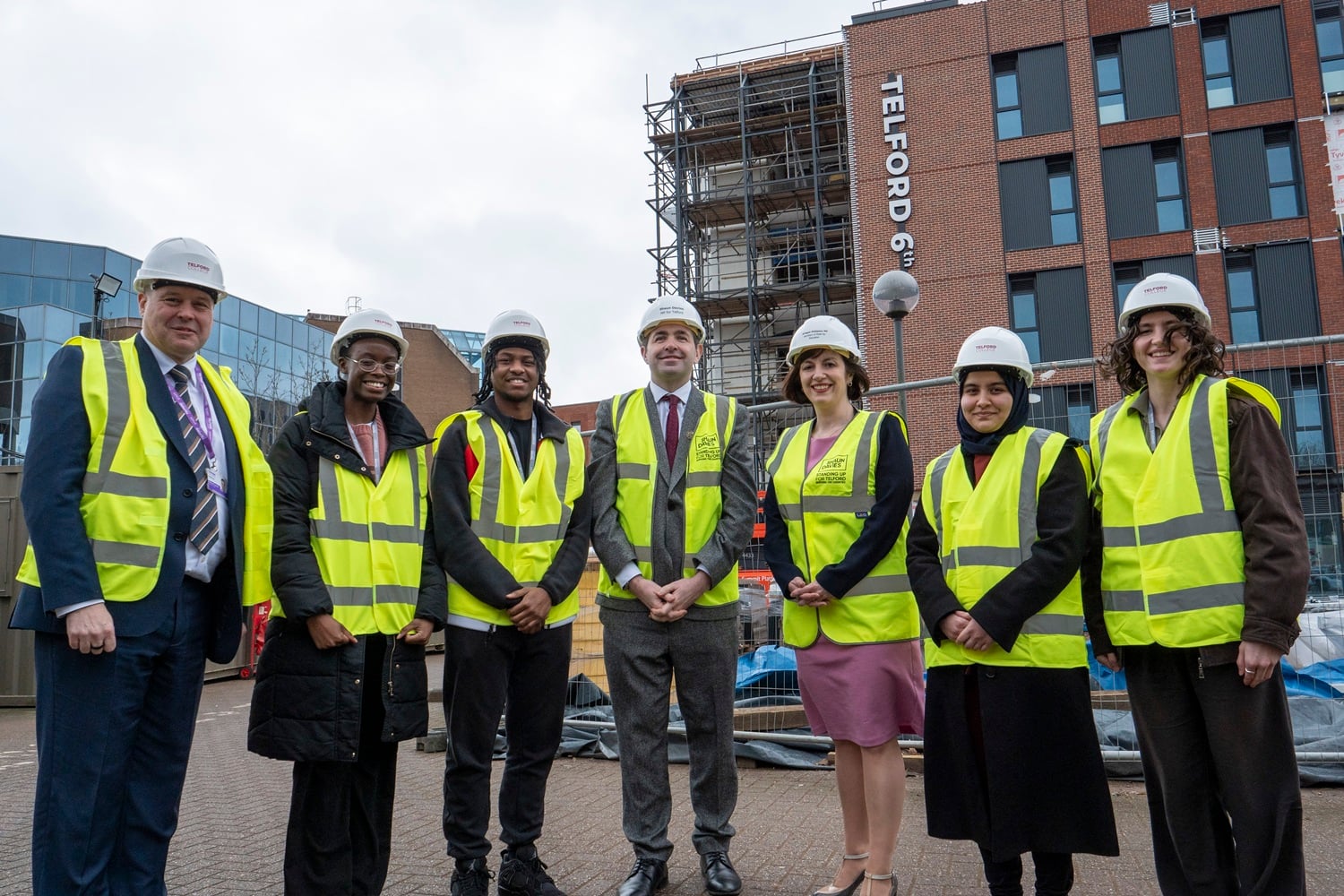 Education Secretary at Telford College's new sixth form centre