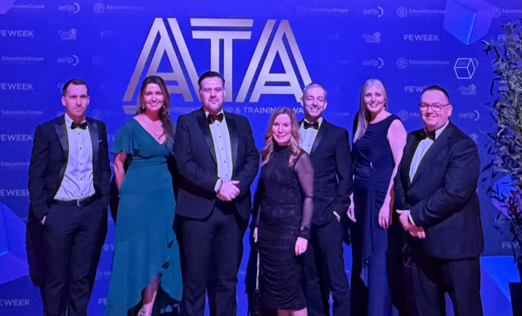 At the ATA Awards 