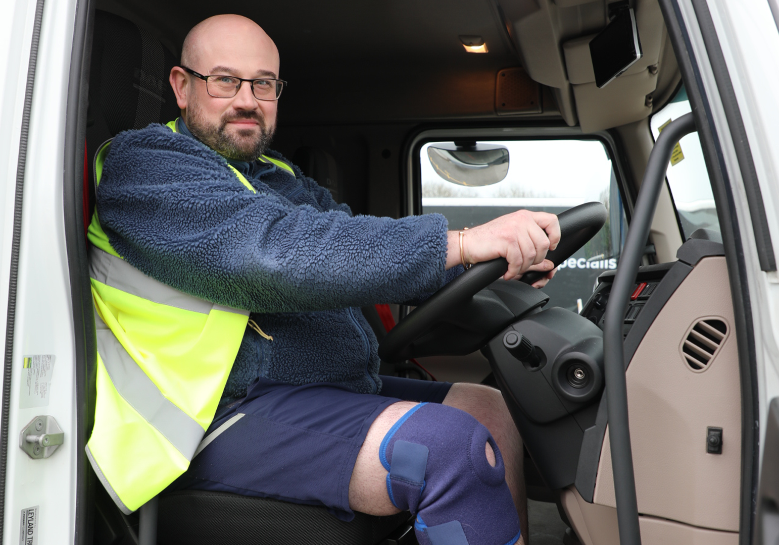 HGV learner Jake Wakeman