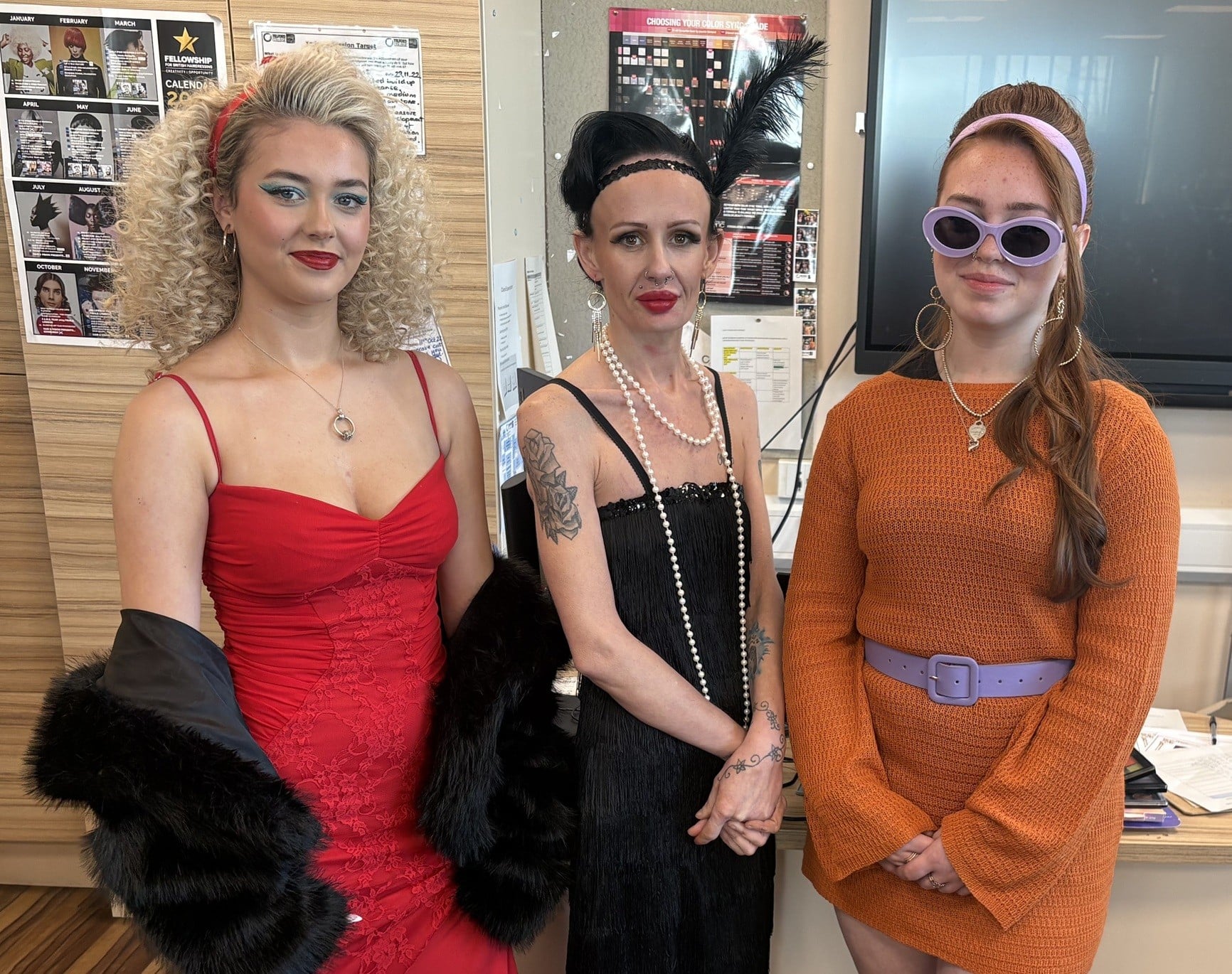 Telford College hairdressing competition designs, 2026
