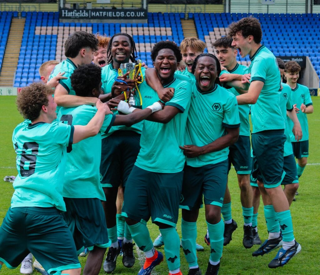 Wolves Foundation footballers