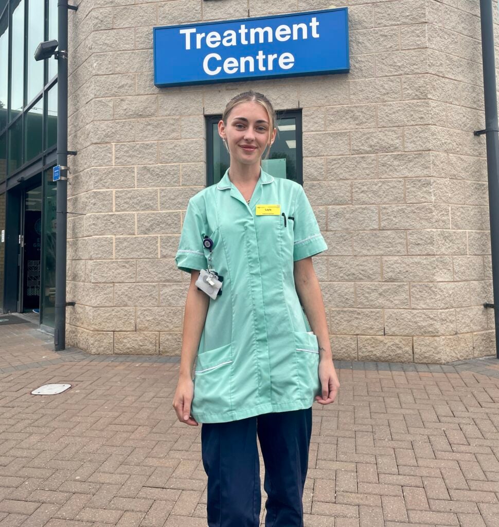 Apprentice Layla at the RSH