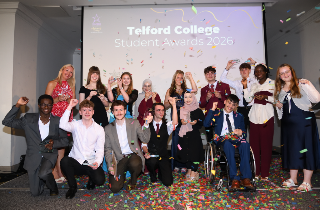 Celebrations-for-the-2026-Telford-College-student-of-the-year-prizewinners-1-1024x674