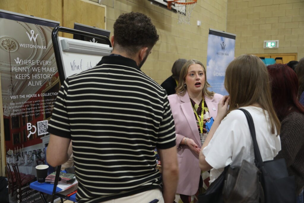 Weston Park at Freshers Fair